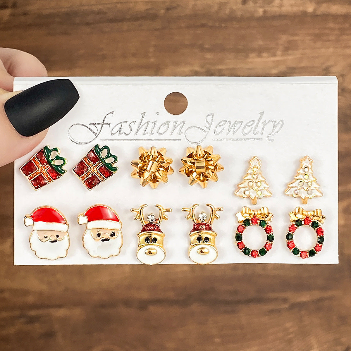 Wholesale Oil Drop Halloween Earrings Set